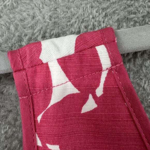 Boden Dress 4R Floral Pink Sheath V-Neck Sleeveless Midi Preppy Beach Resort - Picture 15 of 16